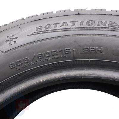 5. 205 60 16 2x DUNLOP 205/60 R16 92H WinterSport 5 Winterreifen 2018 7,7-7,8mm