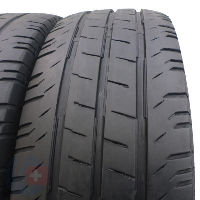 4. 2 x CONTINENTAL 225/65 R16C 112/110R ContiVanContact 200 Sommerreifen 2022 6; 6,5mm
