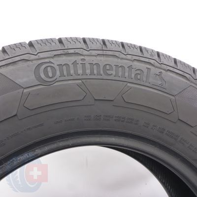 4. 215 75 16C 2x CONTINENTAL 215/75 R16C 113/111R VanContact Winter Winterreifen 2018 7-6,8mm