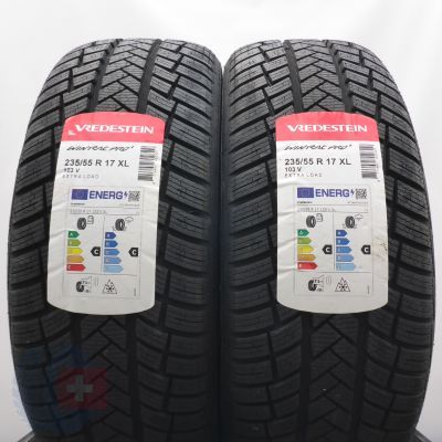 7. 235 55 17 4x VREDESTEIN 235/55 R17 103V Wintrac Pro + Winterreifen 2025 VOLL WIE NEU