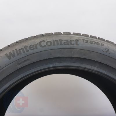 6.  255 45 18 2x CONTINENTAL  255/45 R18 103V XL WinterContact TS 870 P Winterreifen 2023 VOLL WIE NEU  