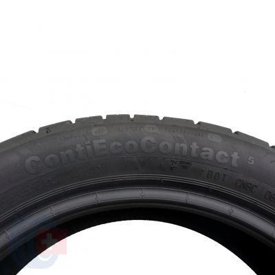 6. 2 x CONTINENTAL 185/50 R16 81H 6.8mm ContoEcoContact 5 Sommerreifen DOT17