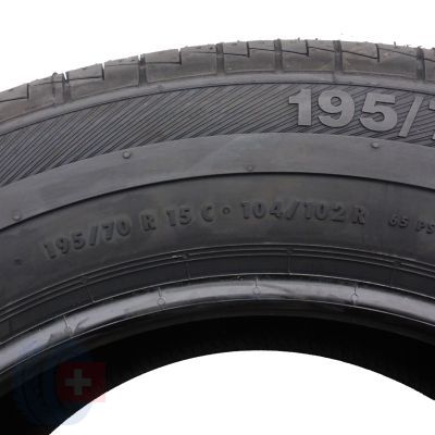 5. 195 70 15C 2x BARUM 195/70 R15C 104/102R Vanis 2 Sommerreifen 2019/21 VOLL Wie Neu