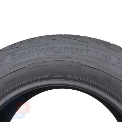 7. 4 x CONTINENTAL 215/65 R16C 109/107T ContiVanContact 100 Sommerreifen 2024 WIE NEU 9mm