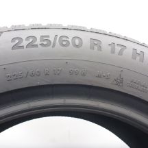 4. 225 60 17 1x CONTINENTAL 225/60 R17 99H WinterContact TS850P SUV Winterreifen 2022 VOLL