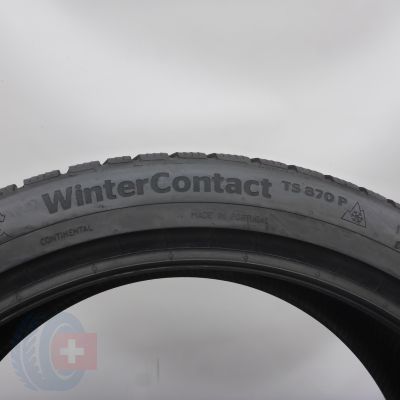 7.  255 40 21 4x CONTINENTAL 255/40 R21 102T XL WinterContact TS 870 P Winterreifen  2021 7,8mm