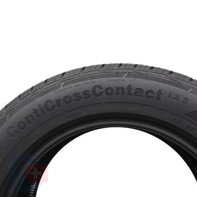 5. 2 x CONTINENTAL 255/55 R18 109H XL ContiCrossContact LX 2 Sommerreifen  2016 9.2mm