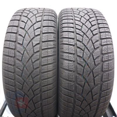 4. 225 50 18 4x DUNLOP 225/50 R18 99H XL SP Winter Sport 3D AO Winterreifen 2022 WIE NEU 8-8,5mm