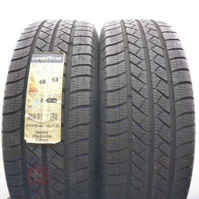 235 65 16C 2x GOODYEAR 235/65 R16C  115/113S Vector 4Sesons Cargo Ganzjahresreifen 2019 Ungebraucht   