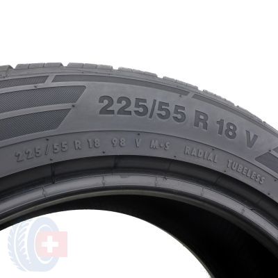6. 2 x CONTINENTAL 225/55 R18 98V ContiCrossContact LX 2 Sommerreifen 2018 5.2-6mm