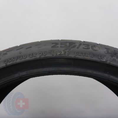 5. 255 30 20 2x CONTINENTAL 255/30 R20 92Y XL SportContact7 Sommerreifen 2022 WIE NEU VOLL