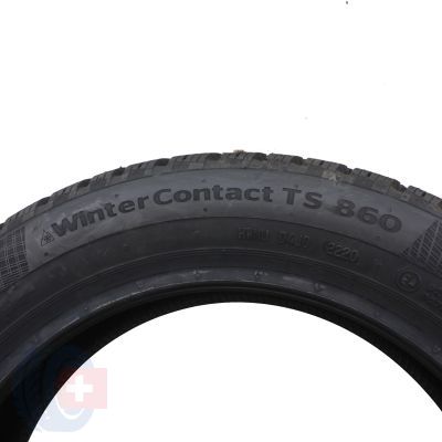 7. 165 60 15 4x CONTINENTAL 77T 165/60 R15 WinterContact Ts860 Winterreifen 2020 WIE NEU VOLL