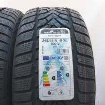 2. 245 45 18 2x UNIROYAL 245/45 R18 100V XL WinterExpert Winterreifen 2023 VOLL WIE NEU 