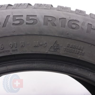 4. 205 55 16 1x CONTINENTAL 205/55 R16 91H WinterContact TS 860 Winterreifen 2020 7,8mm