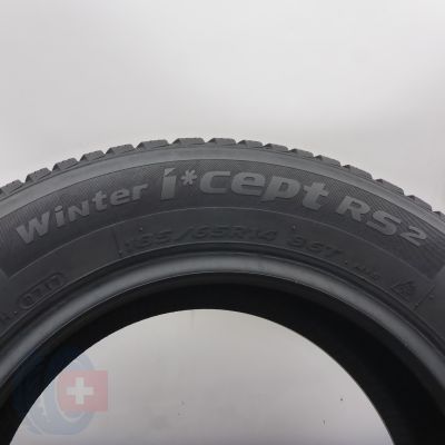 6. 185 65 14 4x HANKOOK 185/65 R14 86T Winter I Cept RS2 Winterreifen 2015/17/18  8-7mm