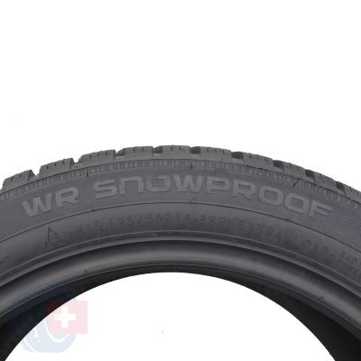 5. 195 50 16 4x NOKIAN 195/50 R16 88H XL WR Snowproof Winterreifen 2019 WIE NEU VOLL