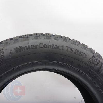 6. 155 70 13 2x CONTINENTAL 155/70 R13 75T WinterContact TS 860 Winterreifen 2023 VOLL WIE NEU