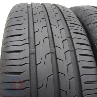 3. 2 x CONTINENTAL 185/55 R15 86H XL EcoContact 6 Sommerreifen 2019 /23  6.2mm