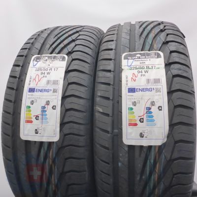 4.  225 50 17 4x UNIROYAL  225/50 R17 94W Rain Sport 3 RFT Sommerreifen 2022 Ungebraucht  