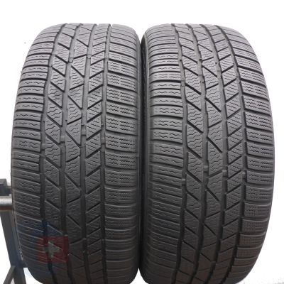 3. 4 x CONTINENTAL 225/45 R17 91H ContiWinterContact TS830P Winterreifen 2011 6-6,9mm