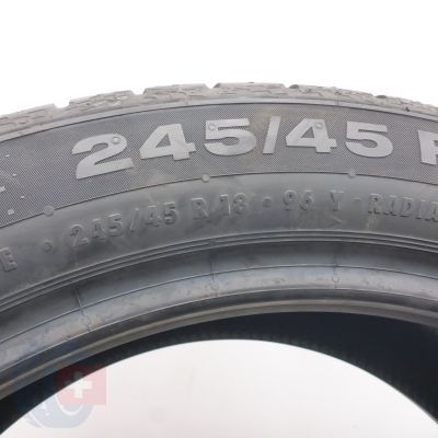 5. 245 45 18 1x CONTINENTAL 245/45 R18 96Y ContiSportContact 3 BMW RFT Sommerreifen 2022 Ungebraucht  