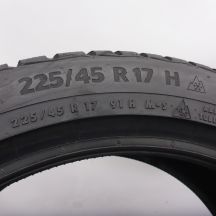 4. 225 45 17 2x CONTINENTAL 225/45 R17 91H WinterContact Ts870 Winterreifen 2023 8mm