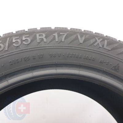5. 215 55 17 4x GISLAVED 215/55 R17 98V XL EuroFrost 6 Winterreifen 2023 7-7,2mm