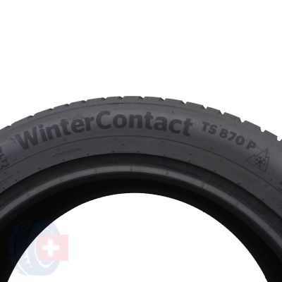 7. 225 55 18 4x CONTINENTAL 225/55 R18 102V XL WinterContact TS870P Winterreifen 7,7-8mm 2022