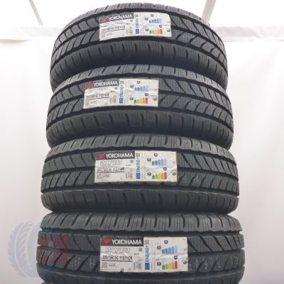 225 70 15C 4x YOKOHAMA 225/70 R15C 112/110R WY001 Winterreifen 2023/25 VOLL WIE NEU 