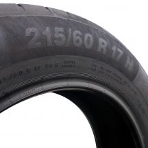 4. 4 x CONTINENTAL 215/60 R17 96H ContiEcoContact 5 Sommerreifen DOT20 6,8mm