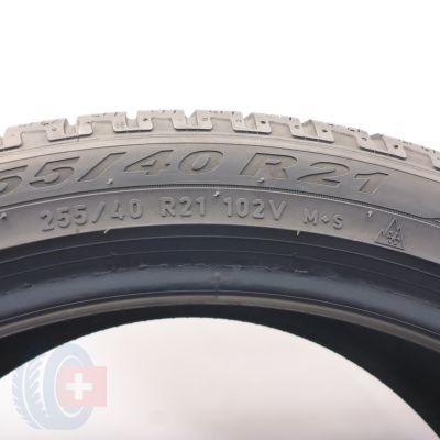 6. 255 40 21 2x PIRELLI 255/40 R21 102V XL Scorpion Winter Winterreifen 2018 6,8mm