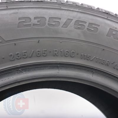 6. 235 65 16C 2x PIRELLI 235/65 R16C 115/113R Carrier Winter Winterreifen 2024 8,8mm