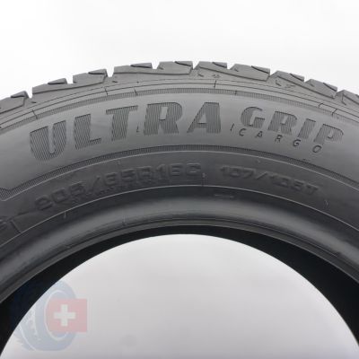 6. 205 65 16C 2x GOODYEAR 205/65 R16C 107/105T UltraGrip Cargo Winterreifen 2024 9mm