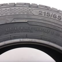 5. 215 65 16C 2x CONTINENTAL 215/65 R16C 109/107T ContiVanContact 100 Sommerreifen 2022 Voll