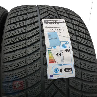 2. 295 35 R19 4 x BRIDGESTONE 295/35 R19 104V XL Blizzak LM005 Winterreifen  2020 VOLL WIE NEU