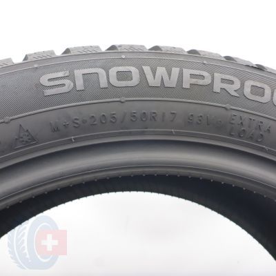 6. 205 50 17 2x NOKIAN 205/50 R17 93V XL Snowproof 2 Winterreifen 2023 7,2-6,5mm