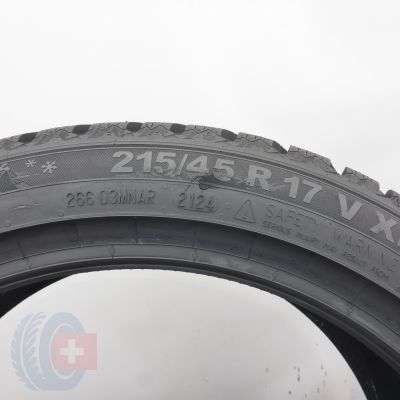 7. 215 45 17 4x SEMPERIT 215/45 R17 91V XL Speed-Grip 5 Winterreifen 2024 8,2-8mm