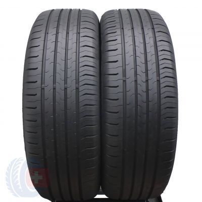 5. 4 x CONTINENTAL 215/60 R17 96H ContiEcoContact 5 Sommerreifen DOT20 6,5-6,8mm
