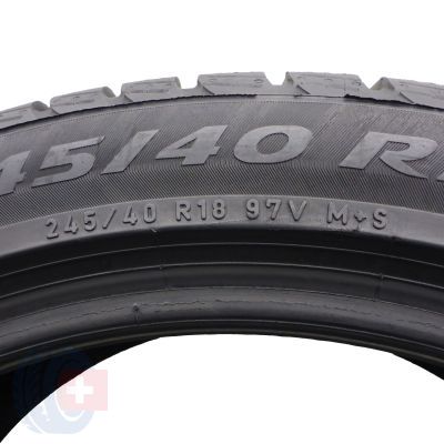 5. 2 x PIRELLI 245/40 R18 97V XL AO Sottozero 3 Winter Winterreifen 2022 6,5-6,9mm