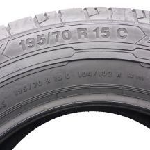 5. 195 70 15C 4x CONTINENTAL 195/70 R15C 104/102R ContiVanContact 200 Sommerreifen 2019 WIE NEU VOLL