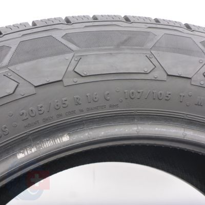 6. 205 65 16C 2x CONTINENTAL 205/65 R16C 107/105T VanContact Winter Winterreifen 2023 8,5-8,2mm