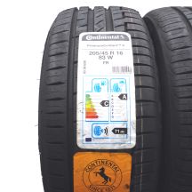 3. 205 45 16 4x CONTINENTAL 205/45 R16 83W PremiumContact 6 Sommerreifen 2020 VOLL WIE NEU 