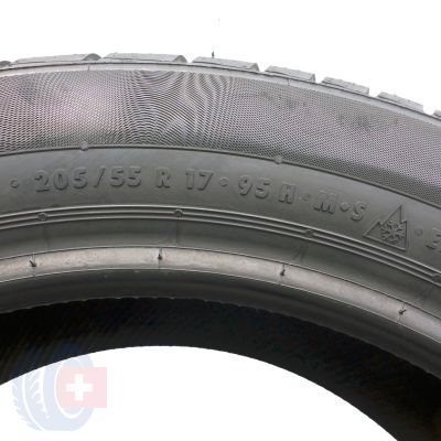 6. 205 55 17 2x CONTINENTAL 205/55 R17  95H XL ContiWinterContact TS 830 P RSC BMW  Winterreifen 2019 VOLL WIE NEU