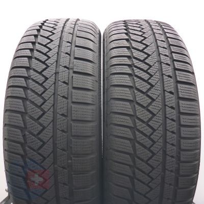205 55 17 2x CONTINENTAL 205/55 R17 91H WinterContact TS 850P Winterreifen 2019 8,8-8,2mm
