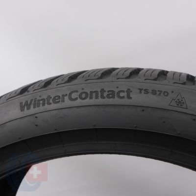 3. 215 40 17 1x CONTINENTAL 215/40 R17 87V XL WinterContact TS 870 Winterreifen 2023  7,8mm  WIE NEU