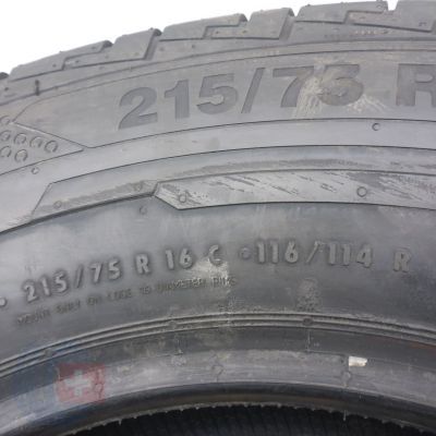 4. 215/75 R16C 2x CONTINENTAL 116/114R ContiVanContact 100 Sommerreifen 2017 UNGEBRAUCHT 4. 215/75 R16C 2x CONTINENTAL 116/114R ContiVanContact 100 Sommerreifen 2017 UNGEBRAUCHT
