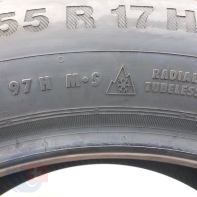 3. 225 55 17 4x CONTINENTAL 225/55 R17 97H RunFlat BMW MOE WinterContact TS850P Winterreifen 2022 WIE NEU VOLL