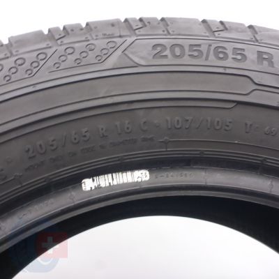 5. 205 65 16C 2x CONTINENTAL 205/65 R16C107/105T ContiVanContact 200 Sommerreifen  2019 7,7-8mm 