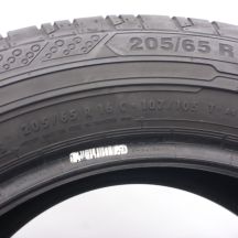 5. 205 65 16C 2x CONTINENTAL 205/65 R16C107/105T ContiVanContact 200 Sommerreifen  2019 7,7-8mm 