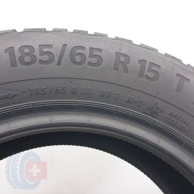 4. 185 65 15 2x CONTINENTAL 185/65 R15 88T WinterContact Ts870 Winterreifen 2023 7,2-8mm